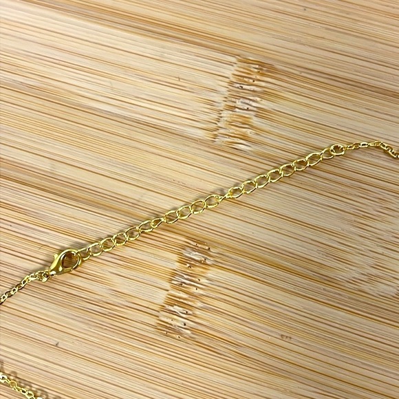 Brand New 14K Gold Plated Cross Necklace Dainty Minimalist 18" Length - Picture 9 of 14